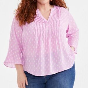 Style & Co. Pintuck Blouse